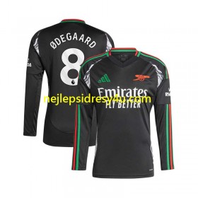 Fotbalový Dres Arsenal Martin Odegaard 8 Venkovní 2024/25 Dlouhý Rukáv